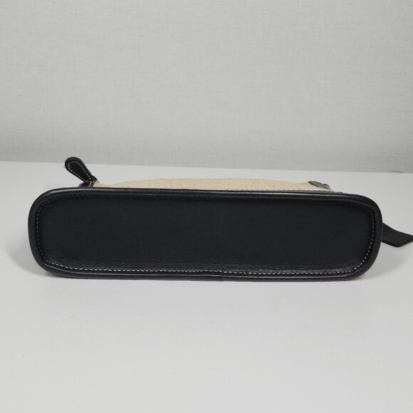 Vintage Coach Canvas & Leather Mini Shoulder Bag #6115 - Picture 4 of 9